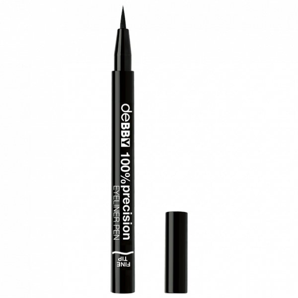 DEBBY EYELINER 100% PRECISION PENNARELLO FINE TIP