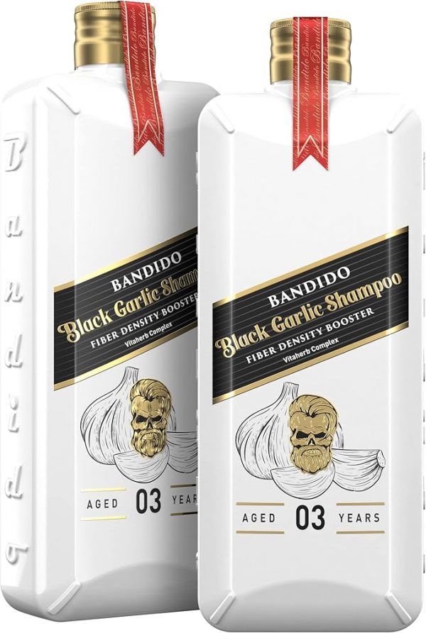 BANDIDO SHAMPOO BLACK GARLIC 350 ML - immagine 2